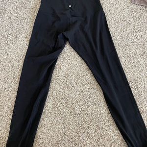 lululemon  Align Black high rise  Leggings 28”
